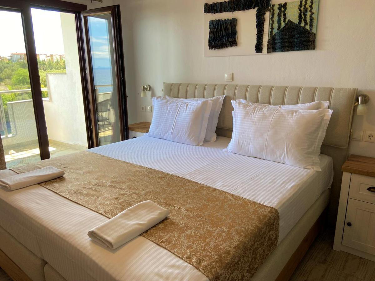 Апартаменты Marianna Sea View Afitos Экстерьер фото