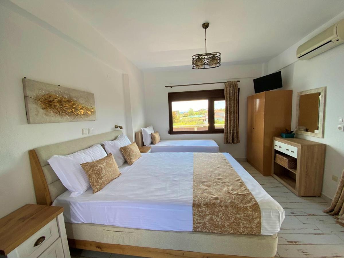 Апартаменты Marianna Sea View Afitos Экстерьер фото